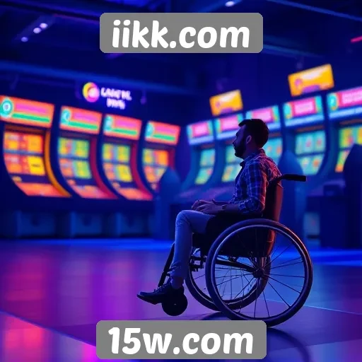 Acessibilidade no iikk.com para jogadores com necessidades especiais